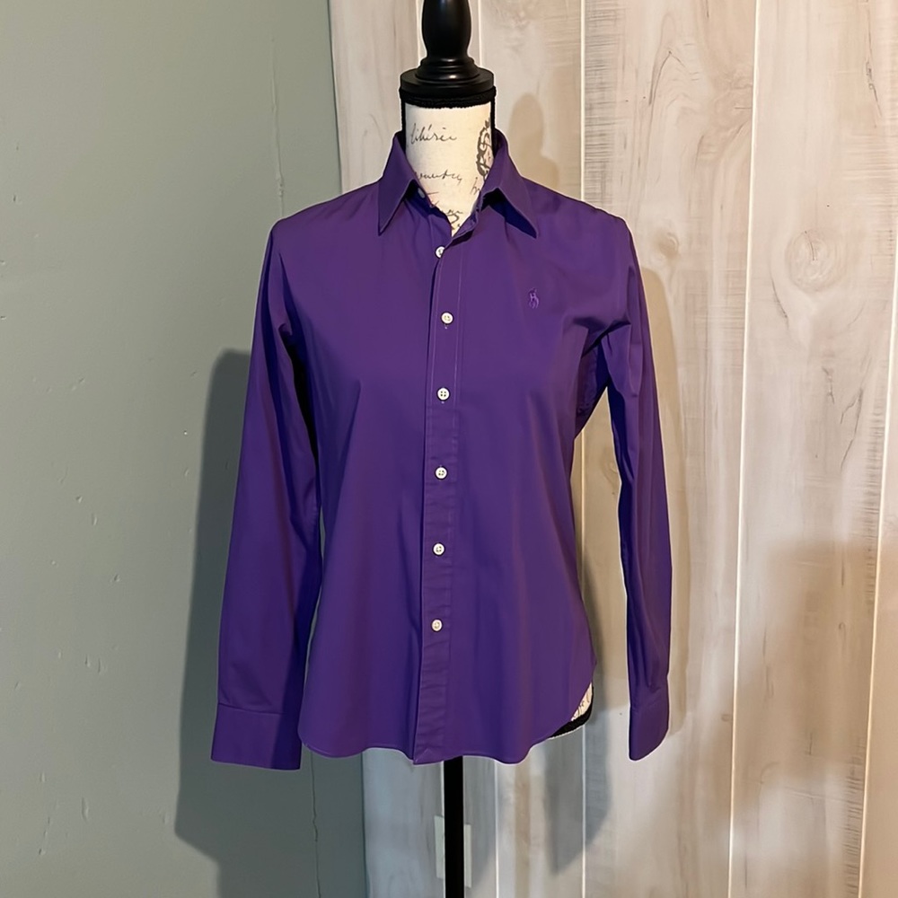 Perfect purple Ralph Lauren button down.